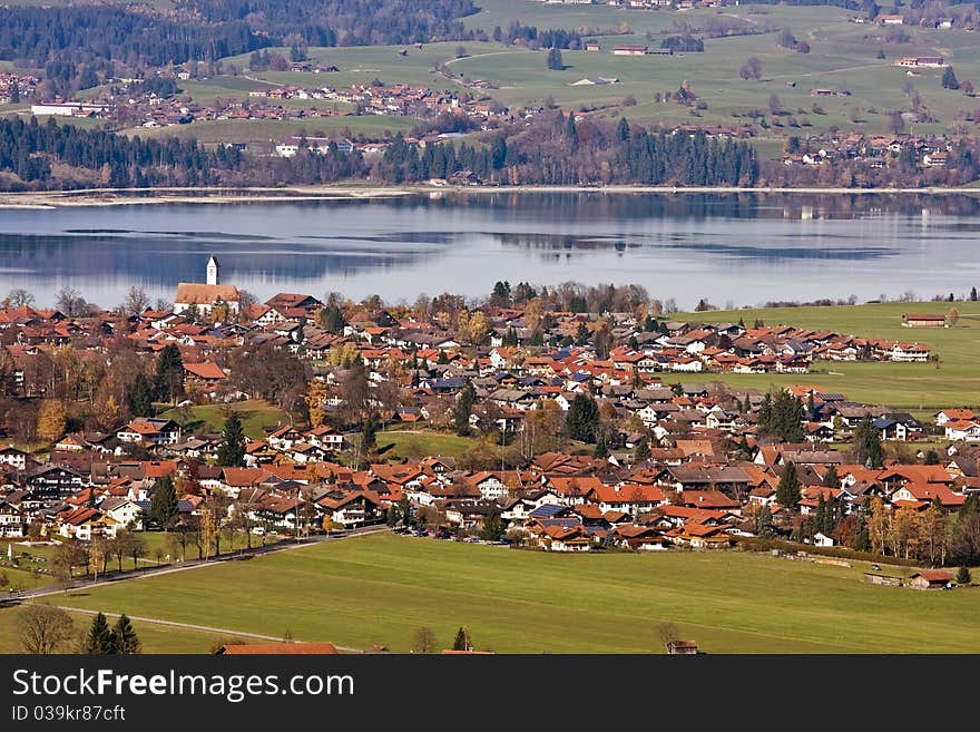 Traditional village in Germany