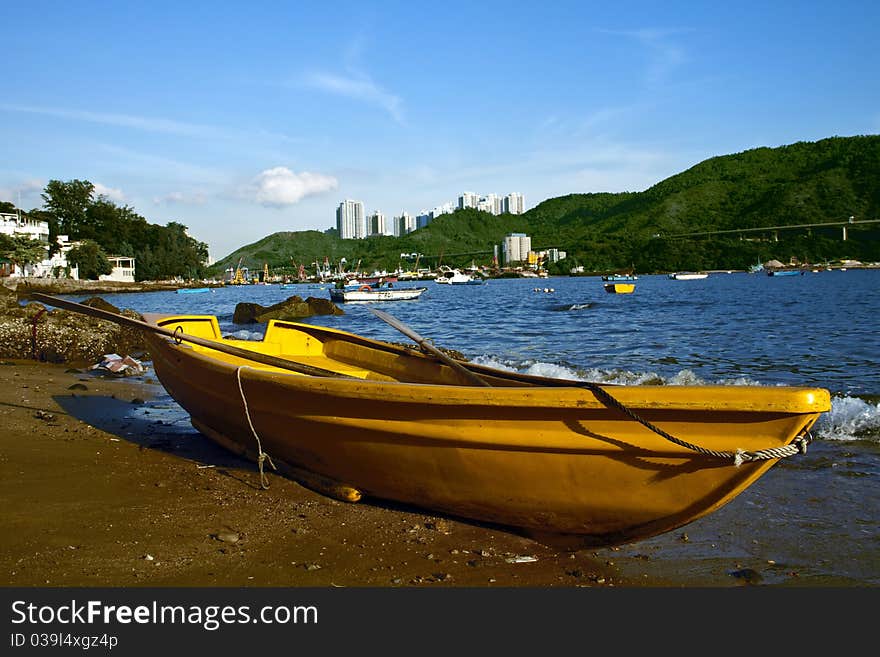 Boat And Beach