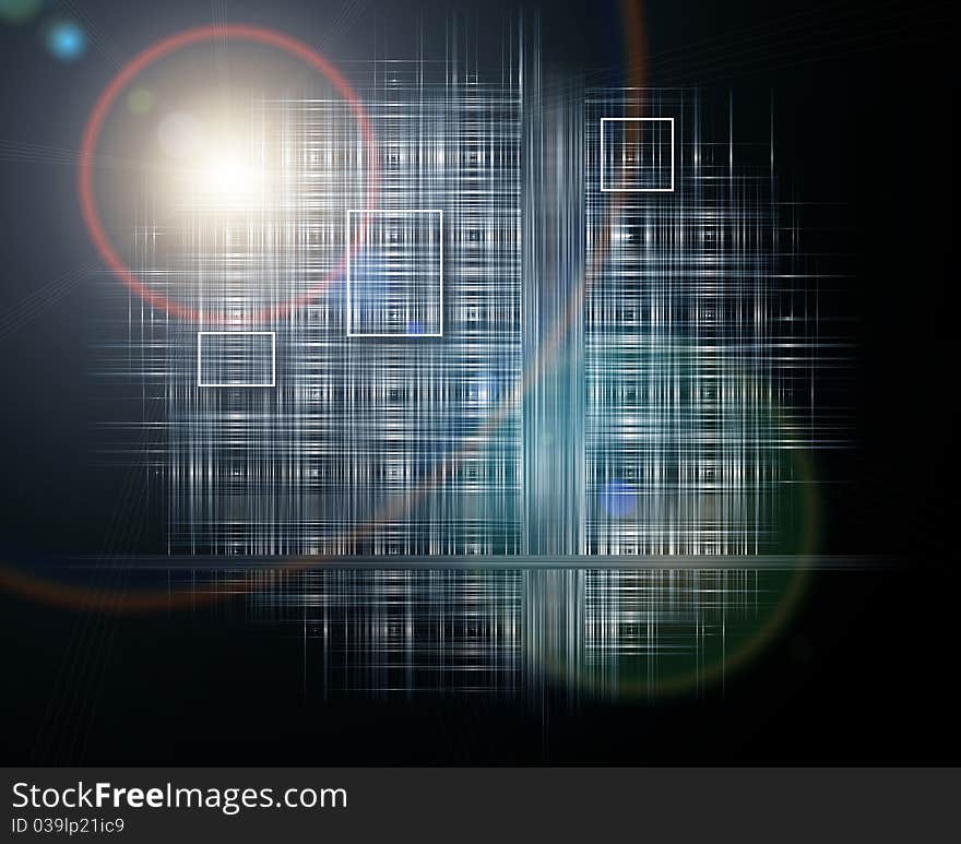 Abstract hi technology style background. Abstract hi technology style background