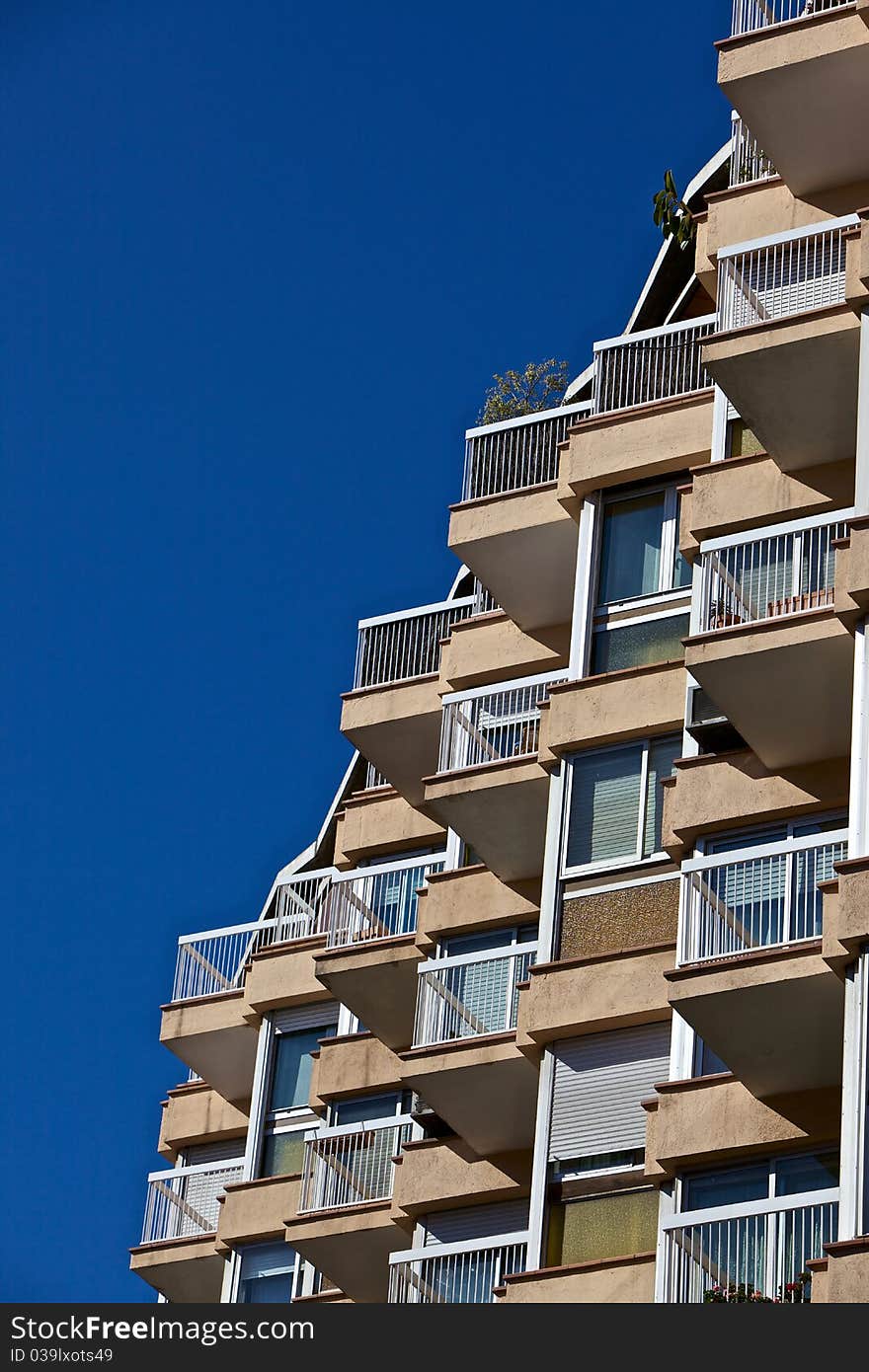 Traditional architecture in Barcelona, Spain. Traditional architecture in Barcelona, Spain