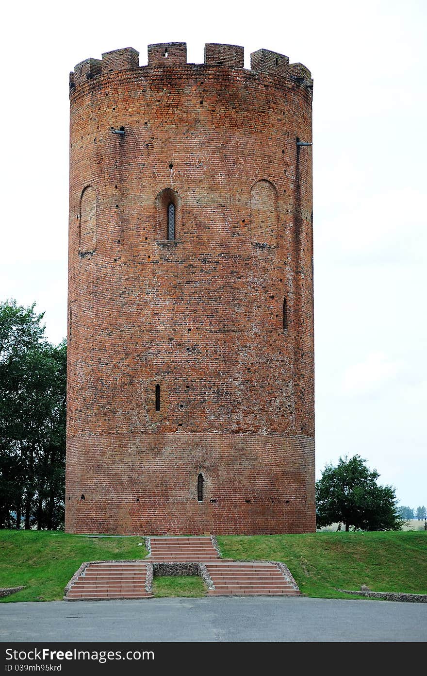 Old tower in Belarus