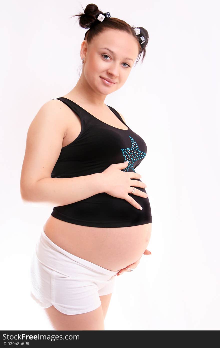 Beautiful Pregnant Woman