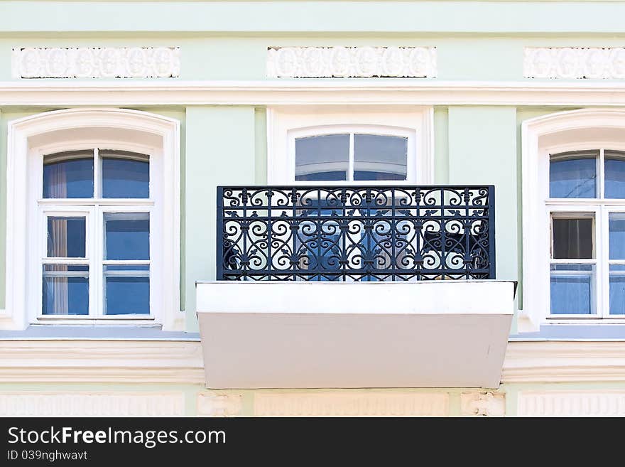 Balcony and windows