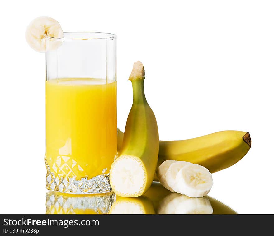 Fresh banana  juice