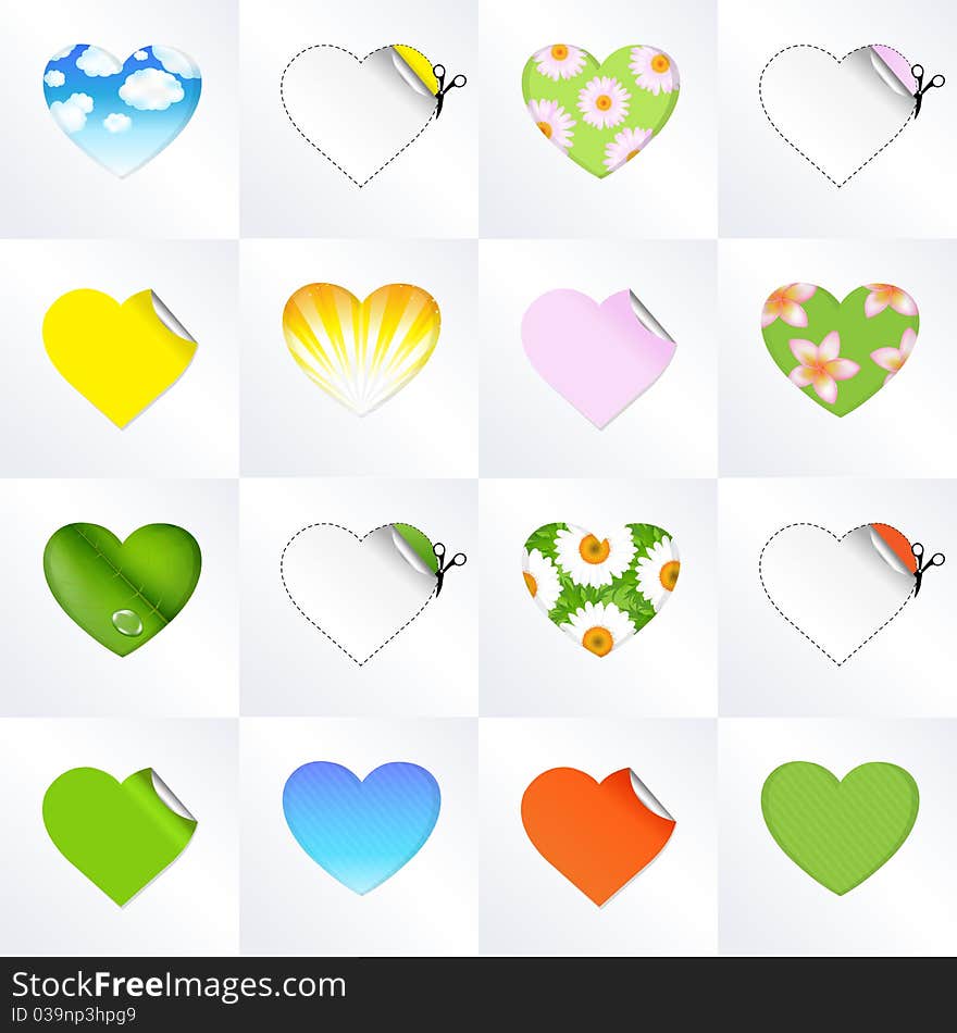 Hearts In Different Kinds