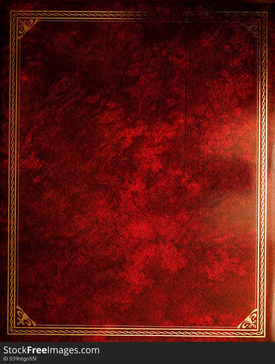 Grunge red background