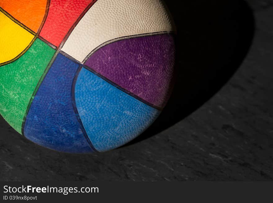 Colorful Basketball