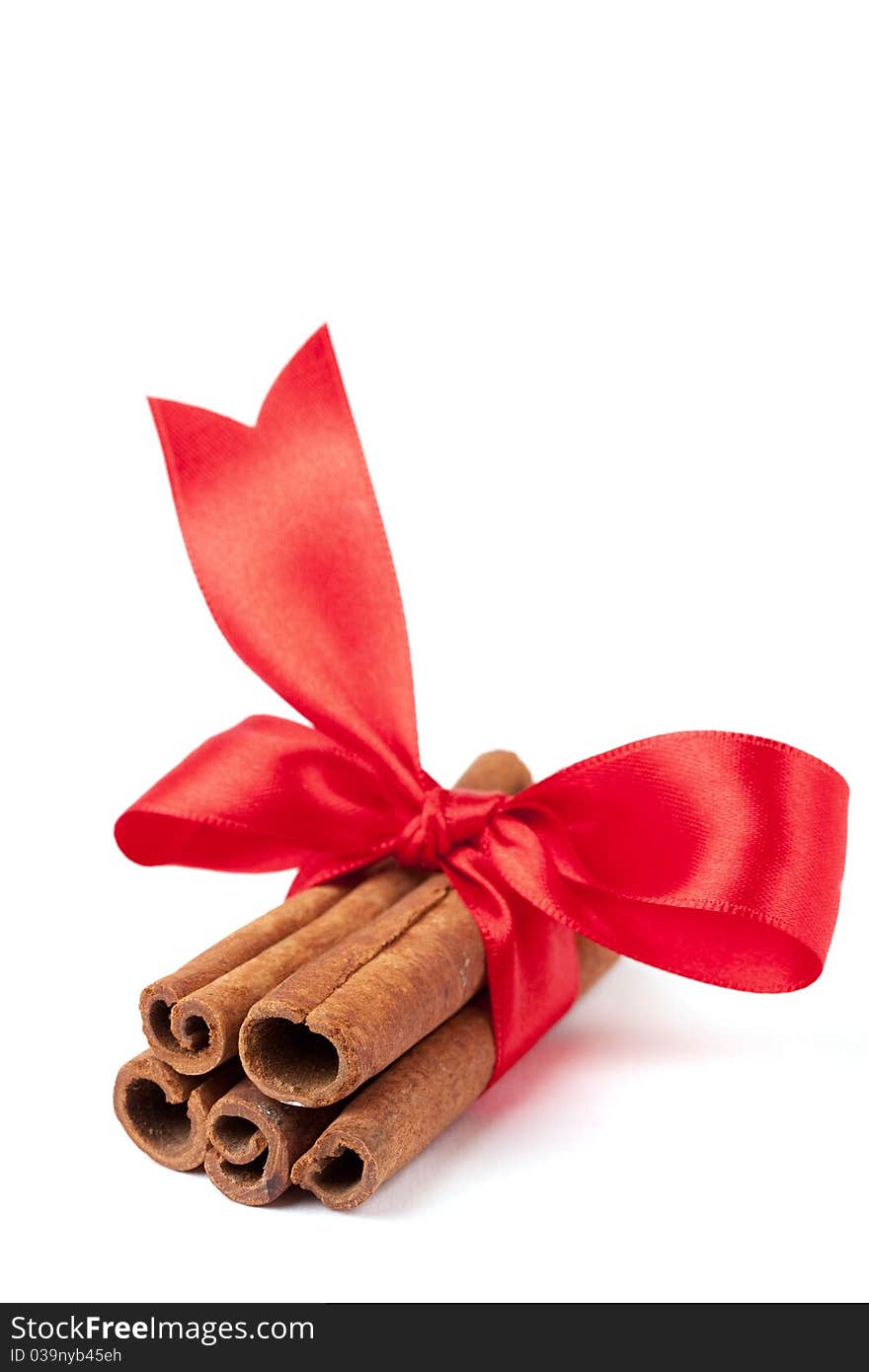 Cinnamon Sticks With Ribbon