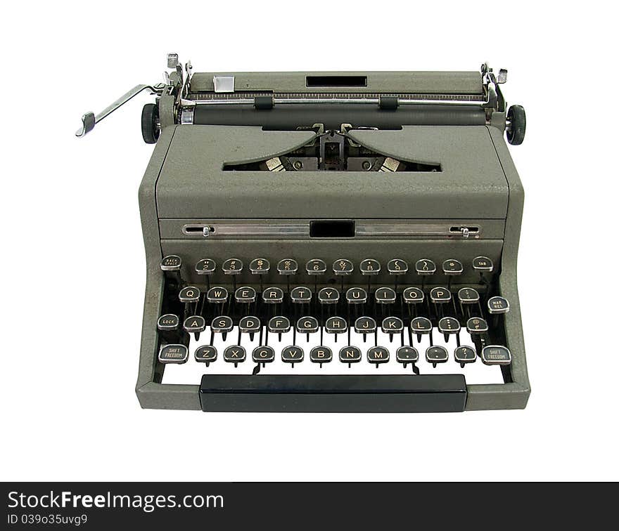 Old Fashioned Typewriter