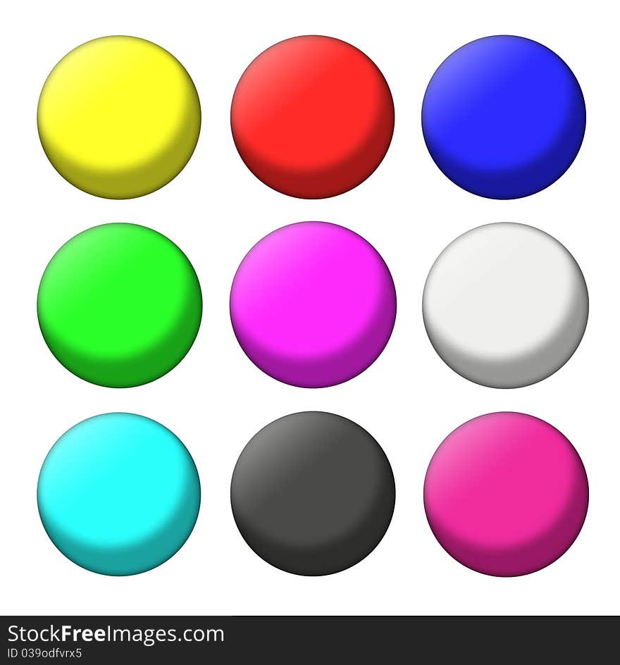 Color balls set