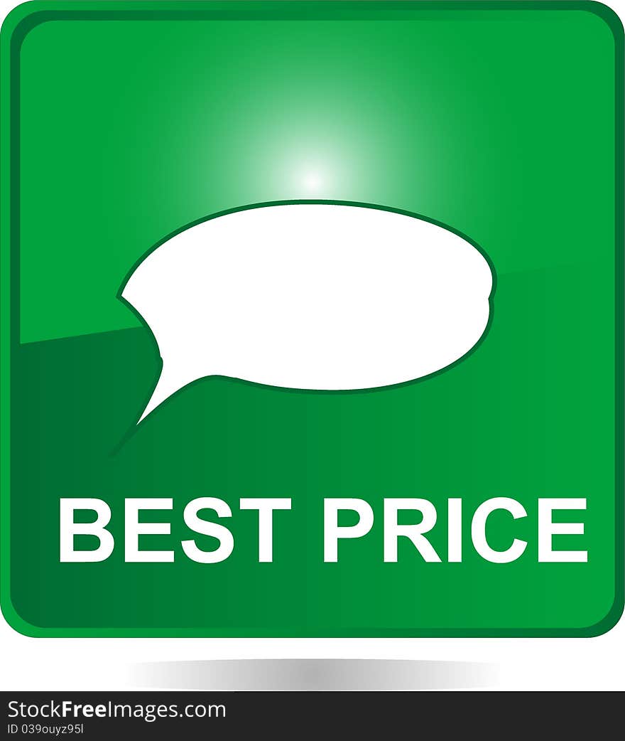 Green Web Button With Best Price