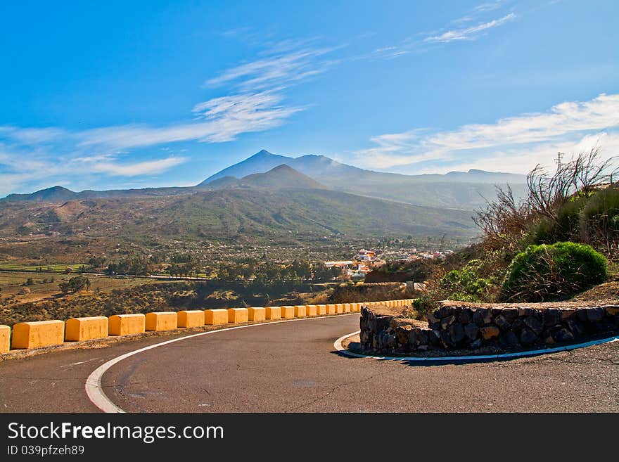 Tenerife road