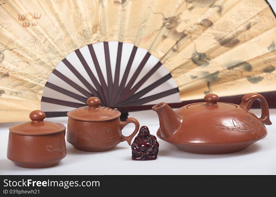 Chinese Teapot Set