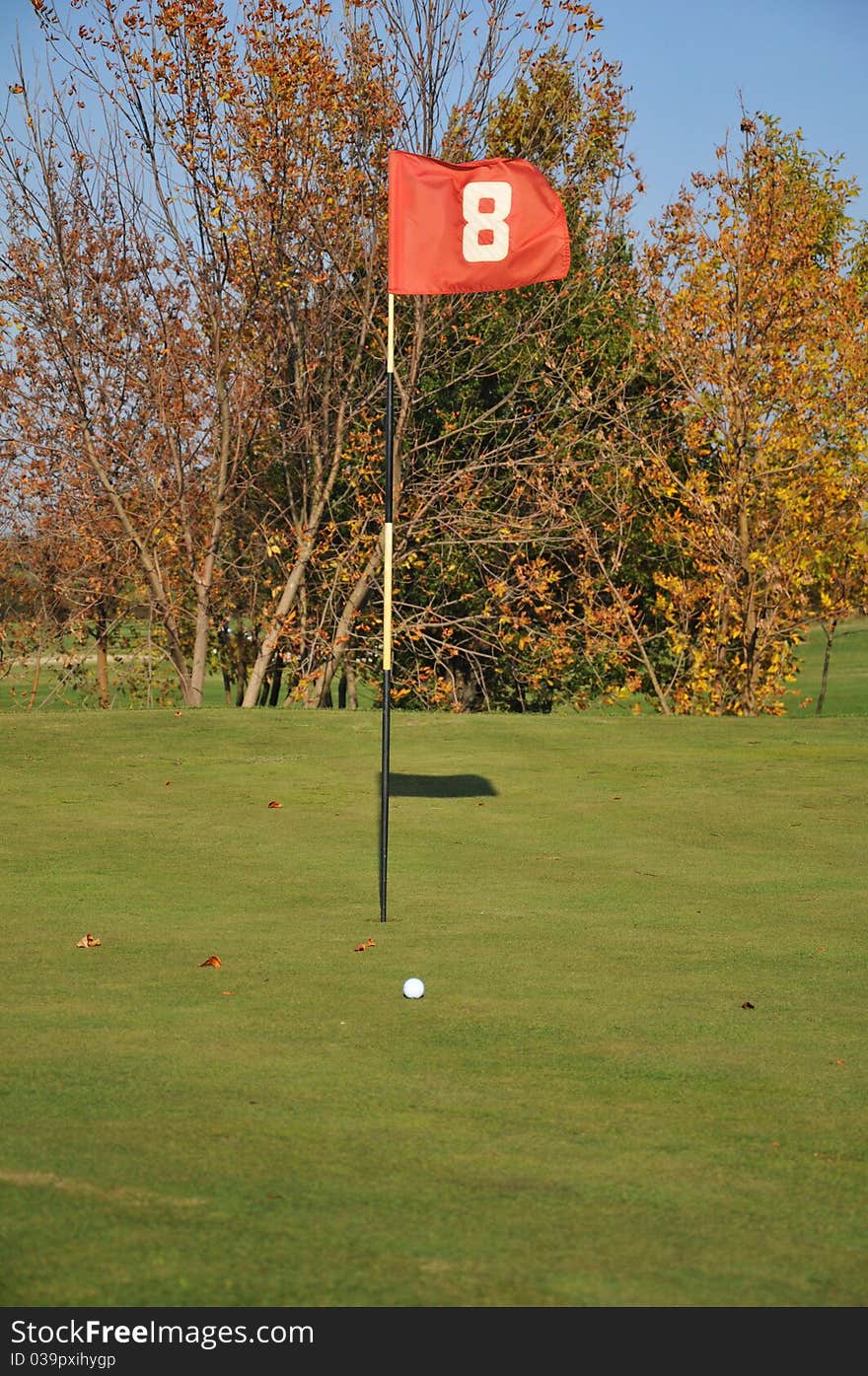 Golf field