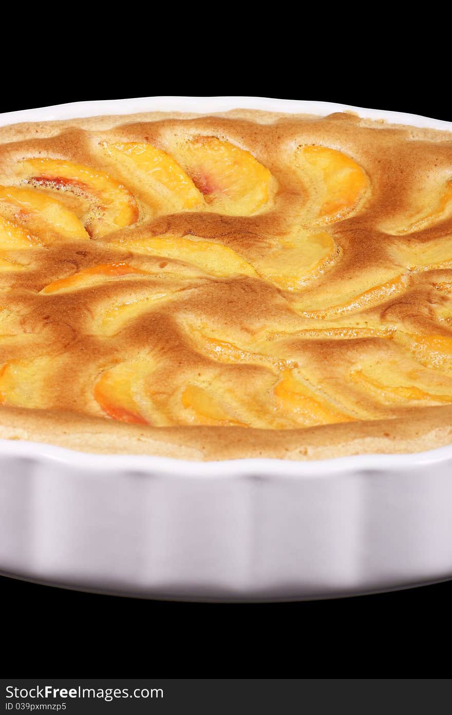 Peach tart