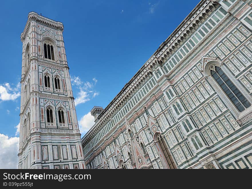 Basilica di Santa Maria del Fiore in Florencia, Italiy. Basilica di Santa Maria del Fiore in Florencia, Italiy.