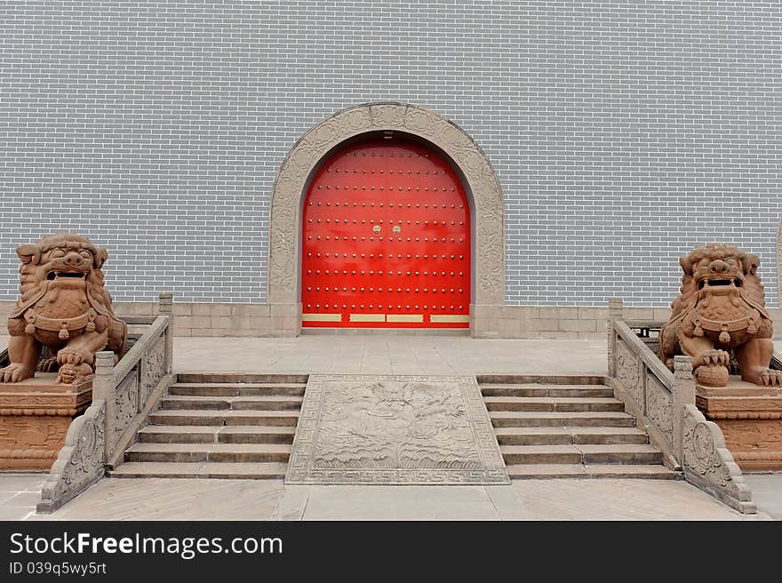 Chinese traditional grand gate