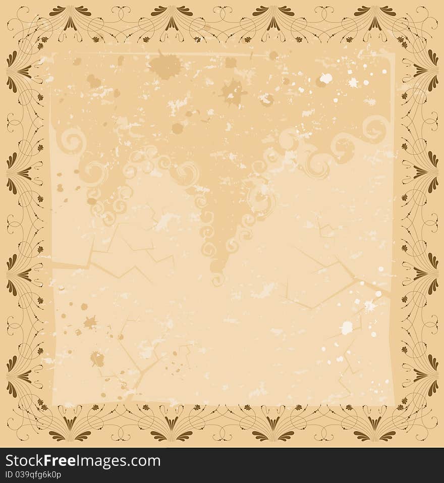 Floral wallpaper background pattern.for a design