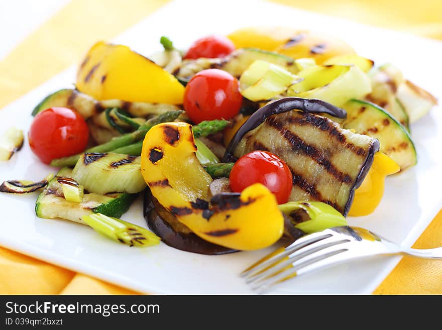 Grilled vegetables