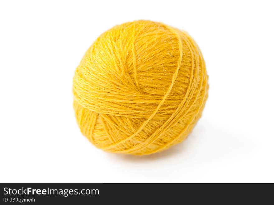 Yellow thread clew