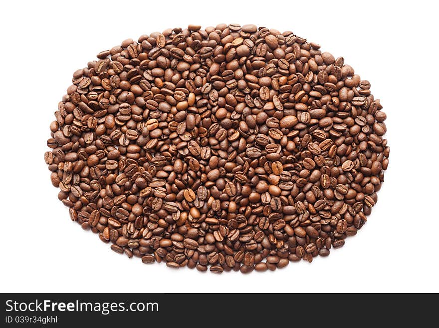 Coffee Beans isolated on white background