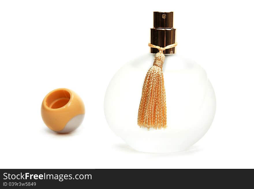 White Perfume Bottle