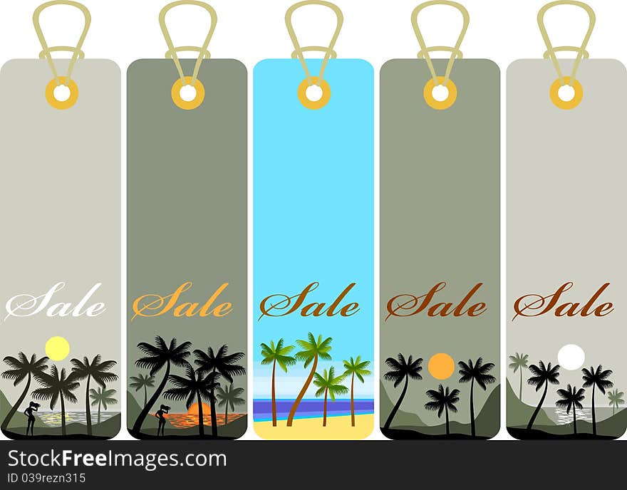 Summer price tags