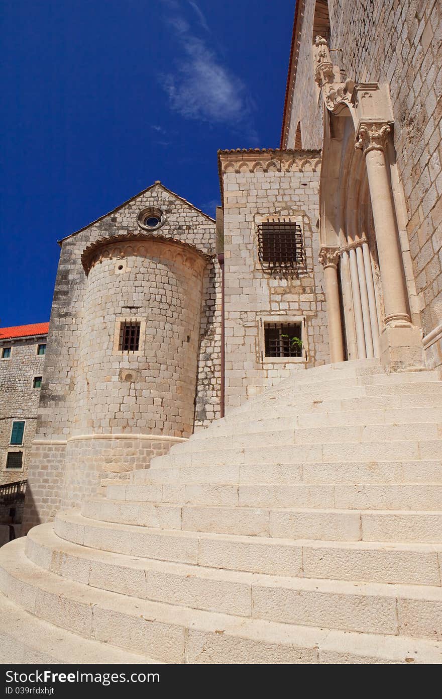 Church steps