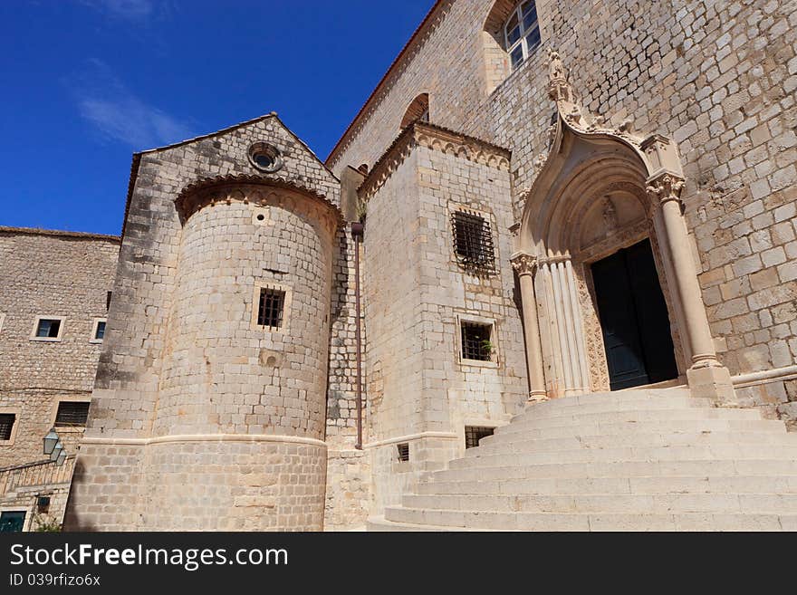 Church Steps and Doorway