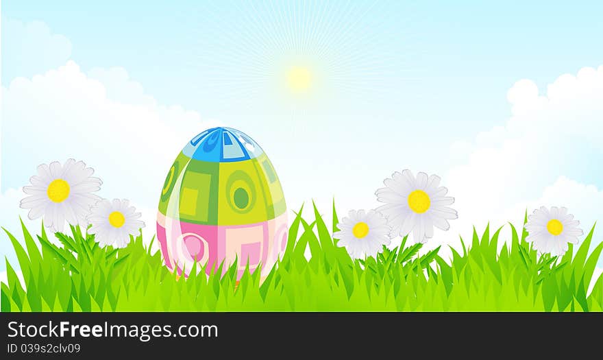 Easter landscape