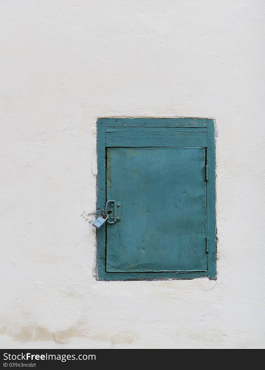 A part of medieval house wall. A part of medieval house wall