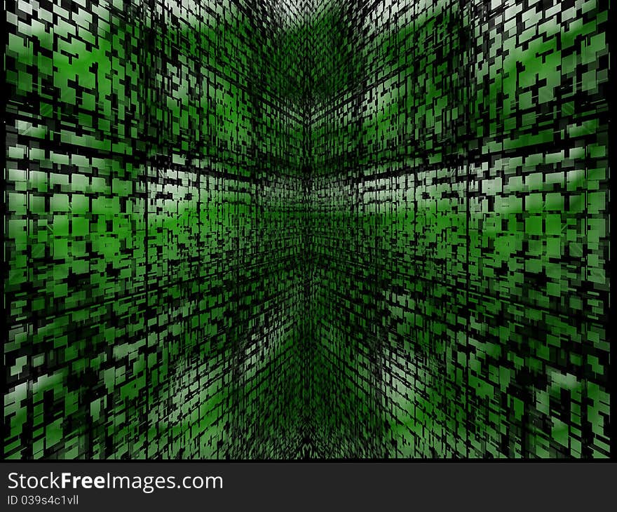 Abstract background in green, white and black colour. Abstract background in green, white and black colour