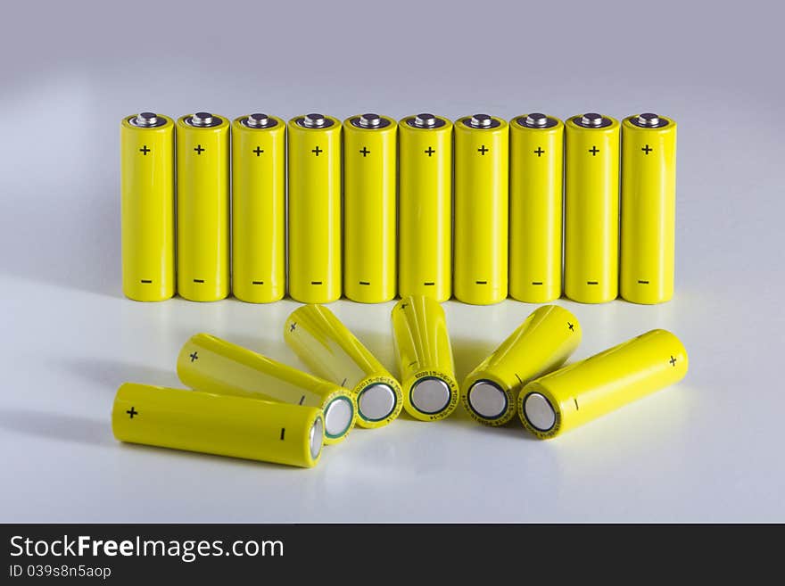 AA batteries