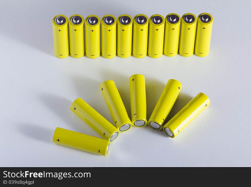 AA batteries