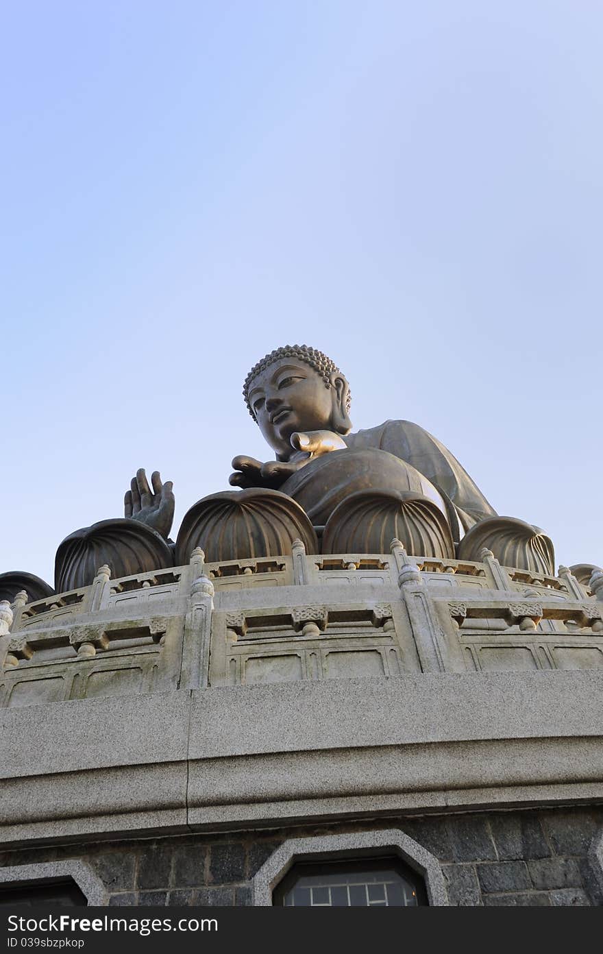 Tian Tan Bronze Buddha at Lantau Island, Hong Kong