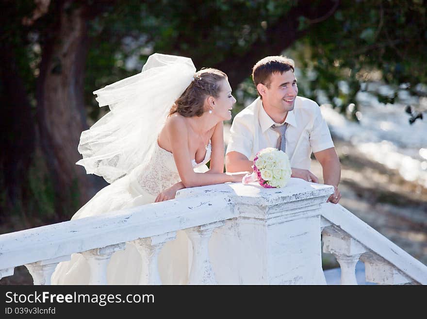 Bride and groom