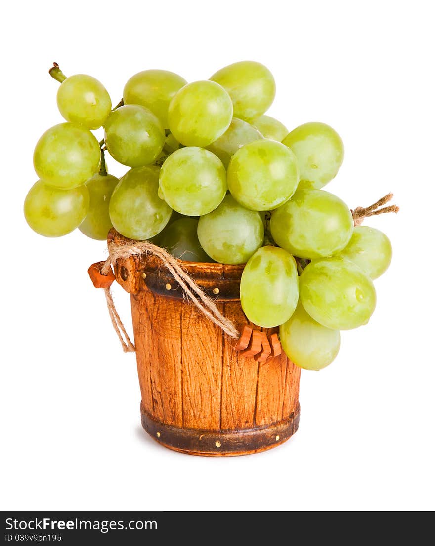 Grapes In A Bucket