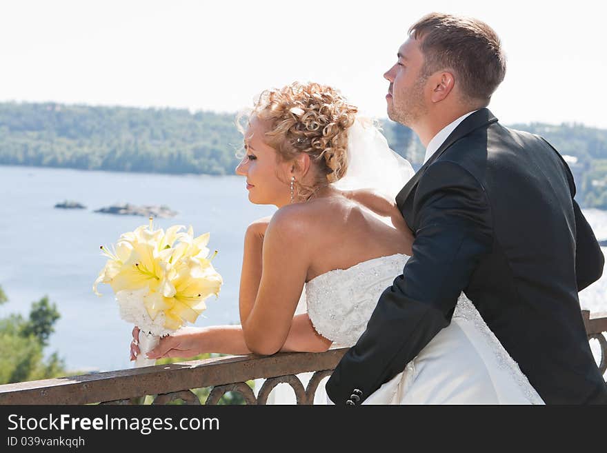 Bride and groom