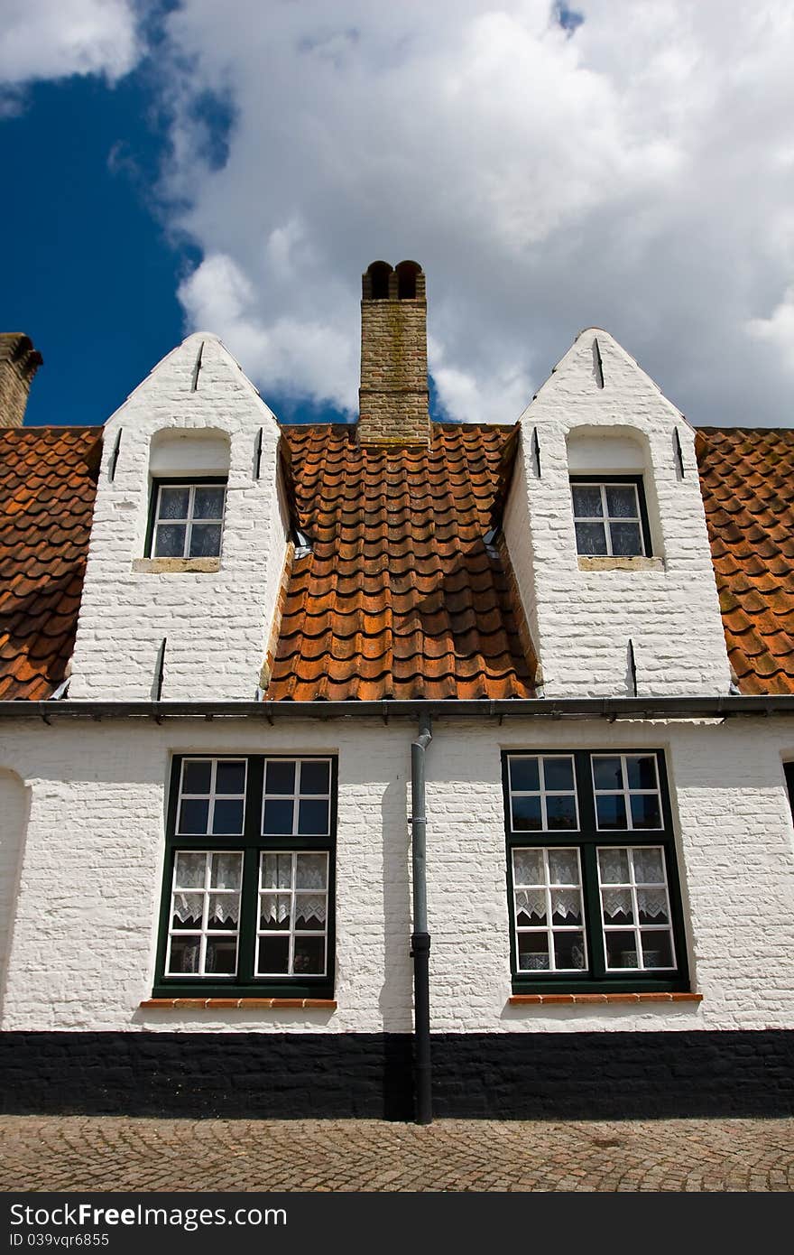 Old city architecture, Brugge.