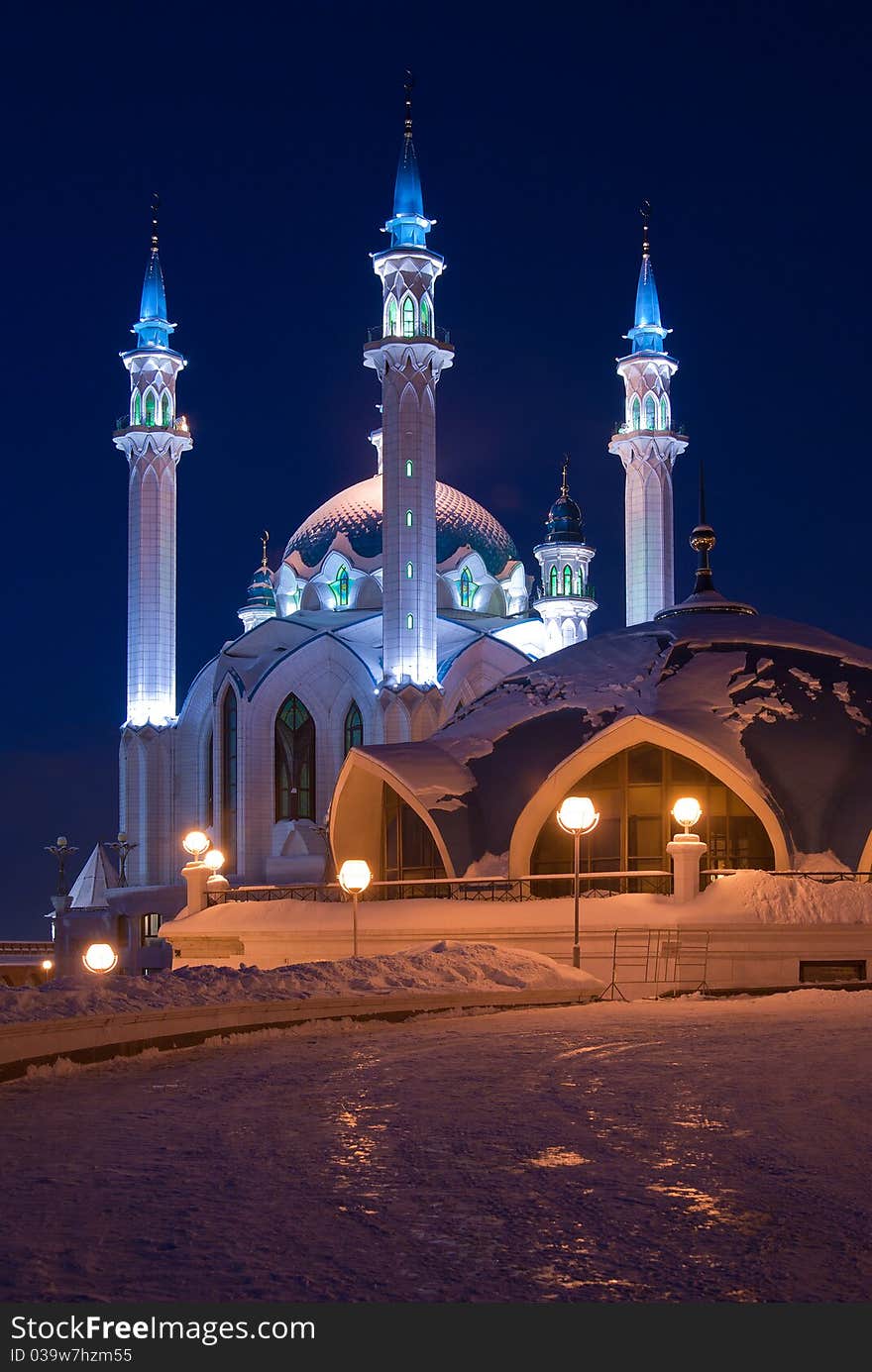 Kul Sharif mosque in Kazan city