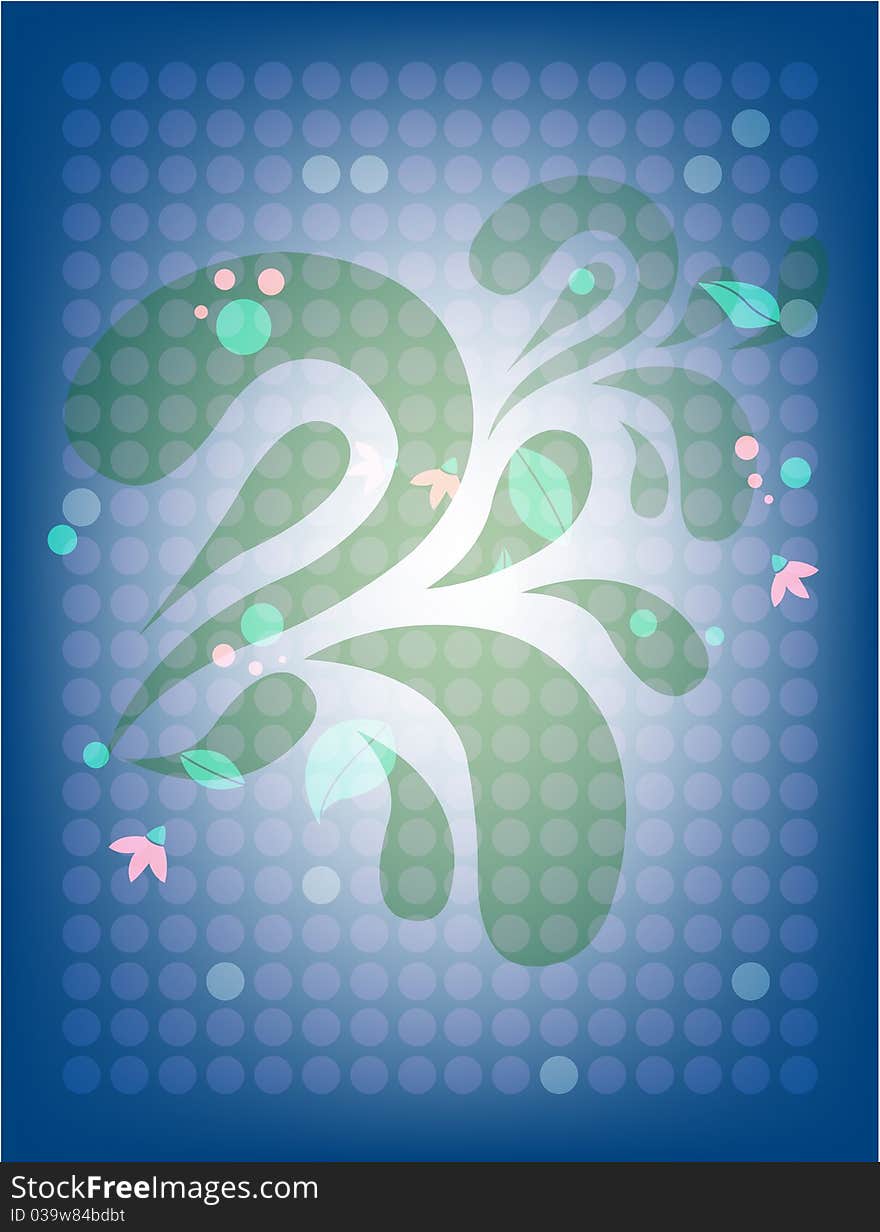 Raster background (blue and green)