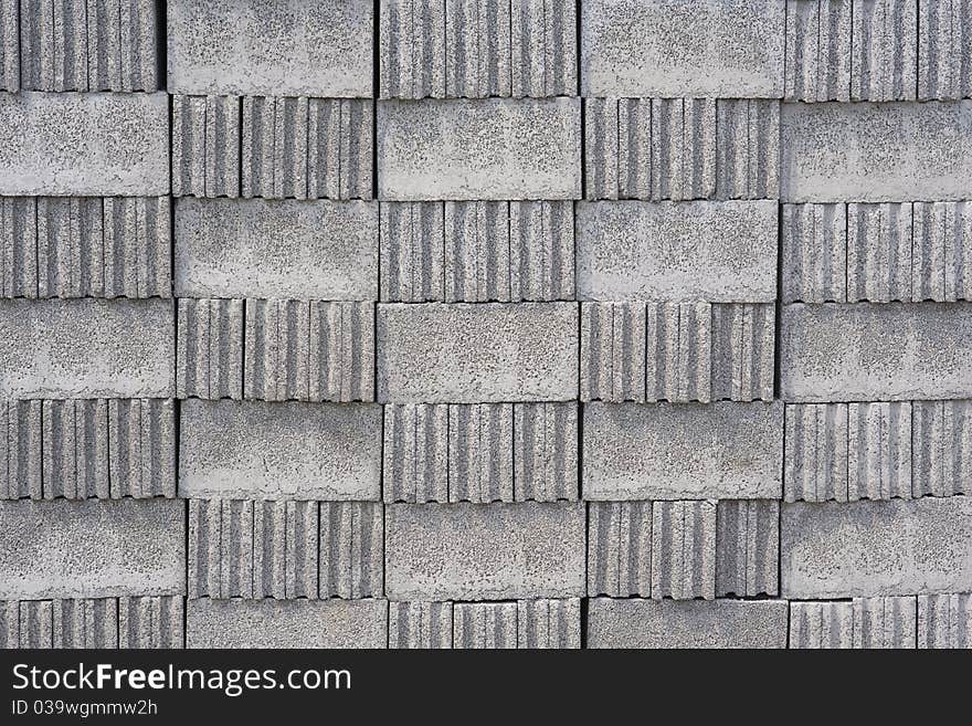 Brick brown block wall Background. Brick brown block wall Background.