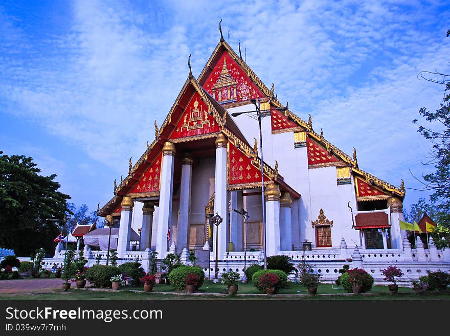 Old temple in Ayutthaya of Thailand. Old temple in Ayutthaya of Thailand.