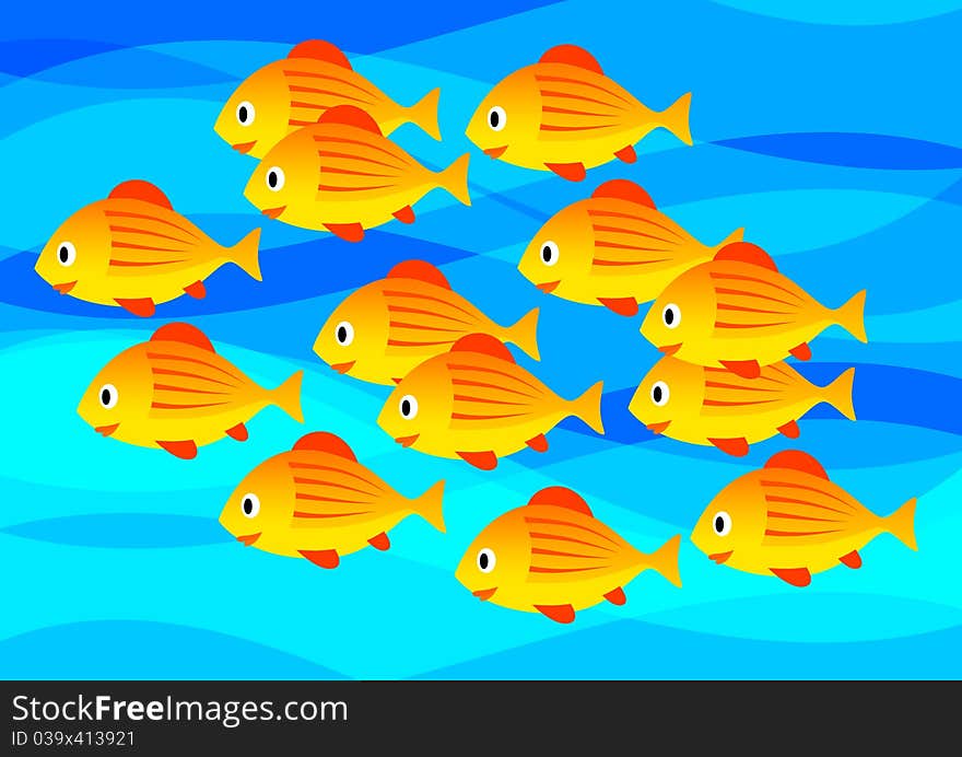 Orange Fish