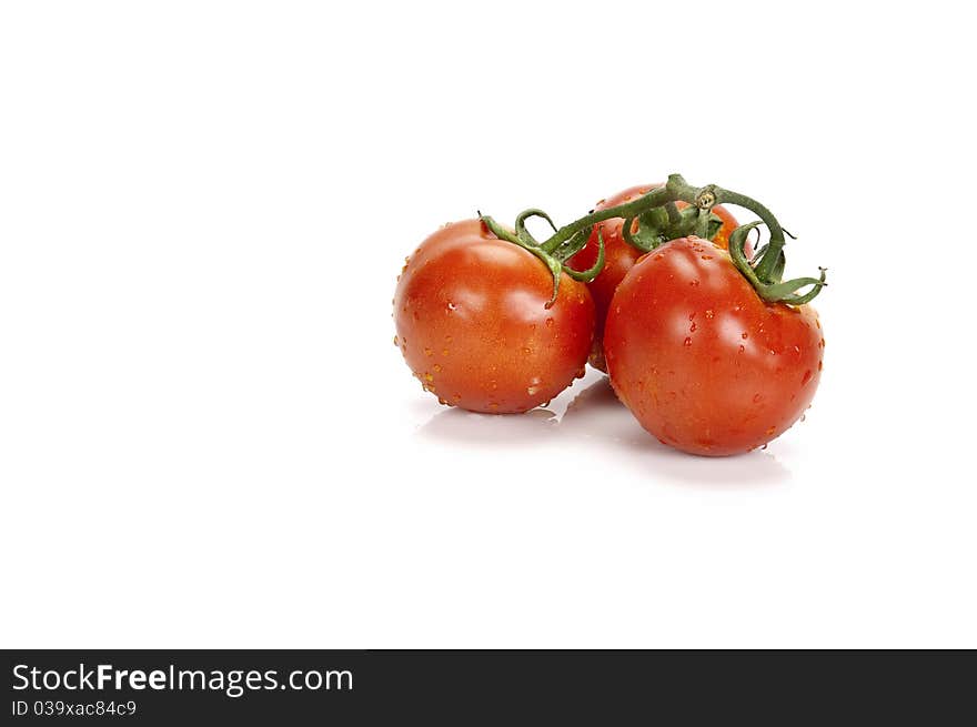 Bunch Of Cluster Tomatoes