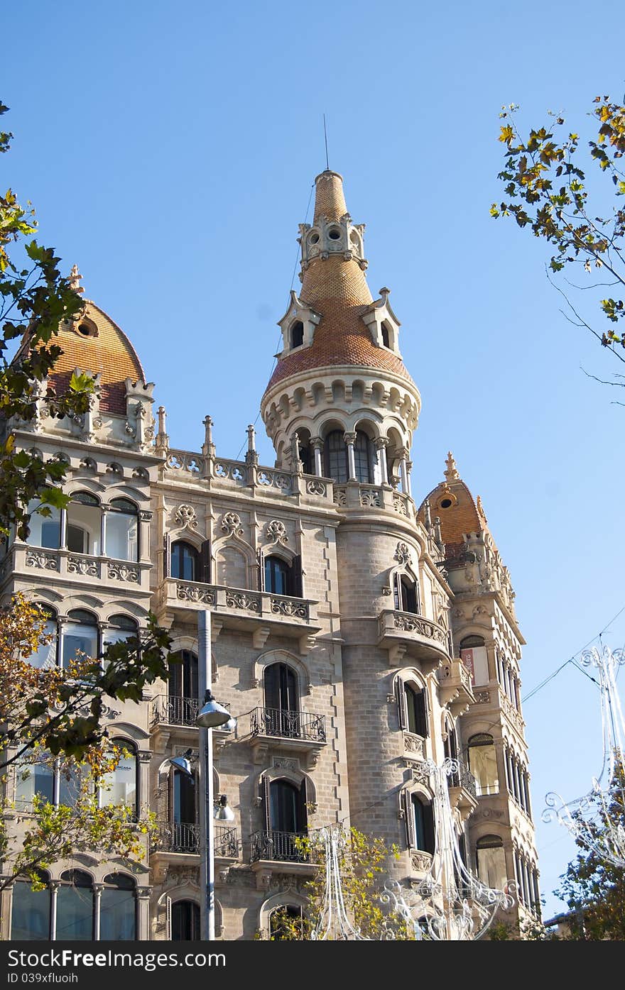 Historical Building in Barcelona