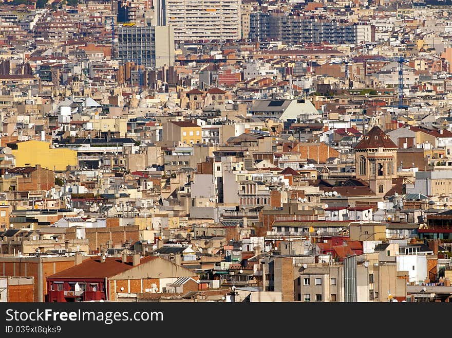 Barcelona Panoramic View