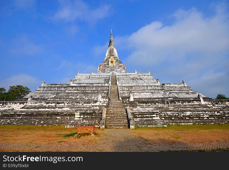 Ancient temple of Ayutthaya, Thailand.