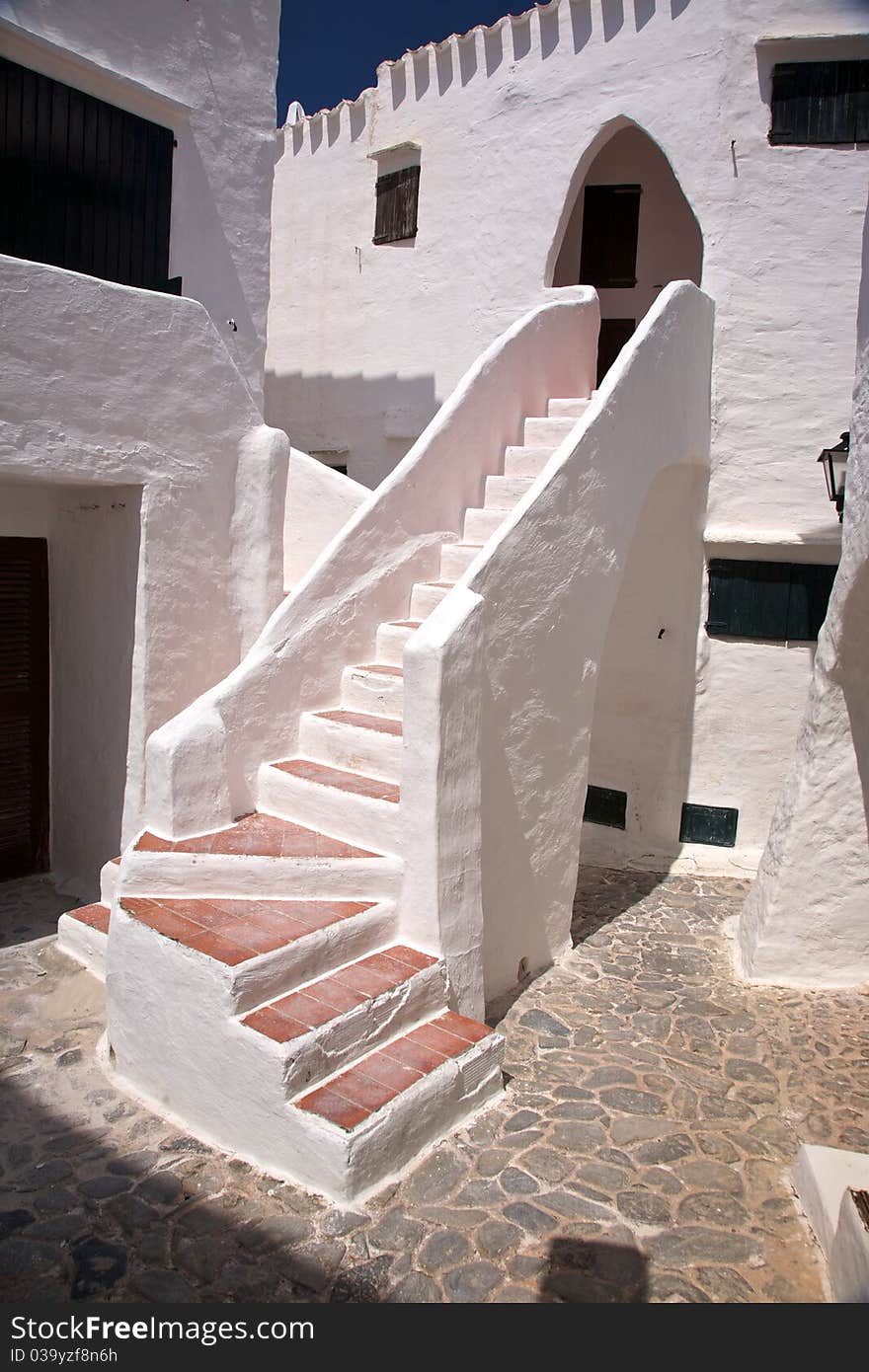 Stairs To Arch