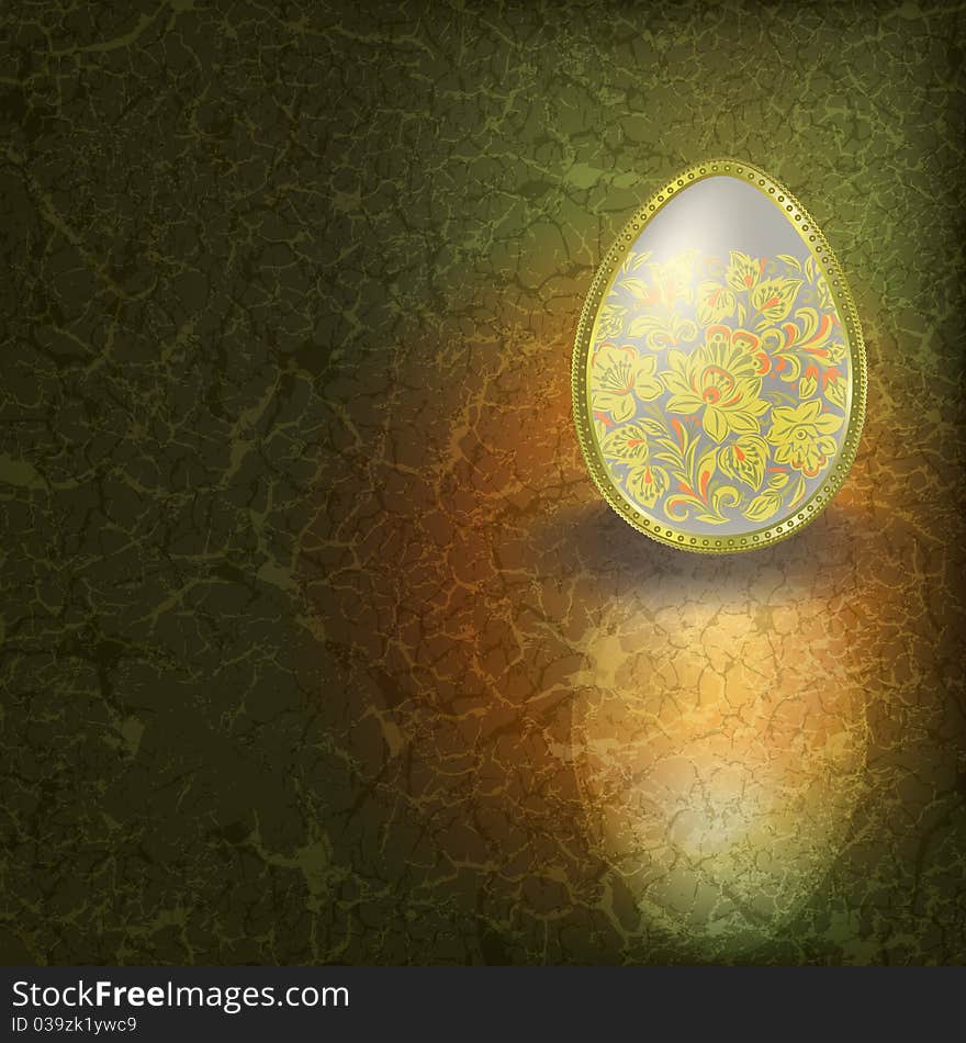 Abstract easter illustration